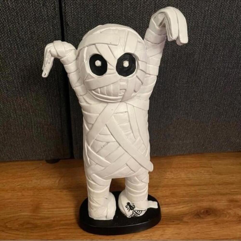 Carl the Mummy Large Halloween Statue 20" Spooky Decor NWT